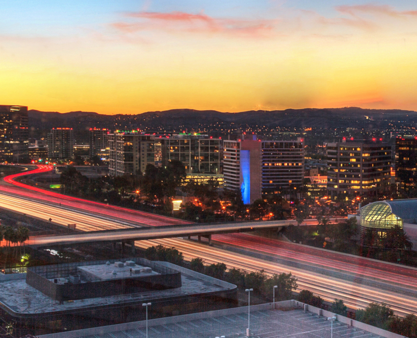 Irvine California Skyline