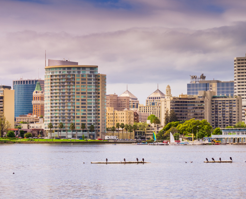 Oakland California Skyline