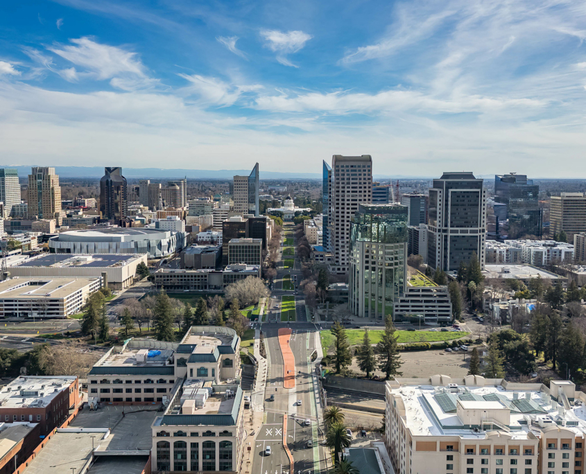 Sacramento California Skyline