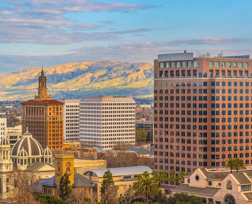 San Jose California Skyline San Jose California Skyline